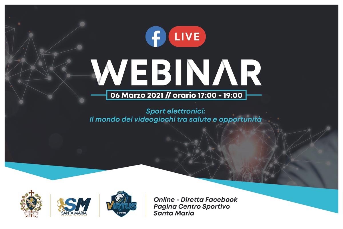Webinar Sport Elettronici - 06 Marzo